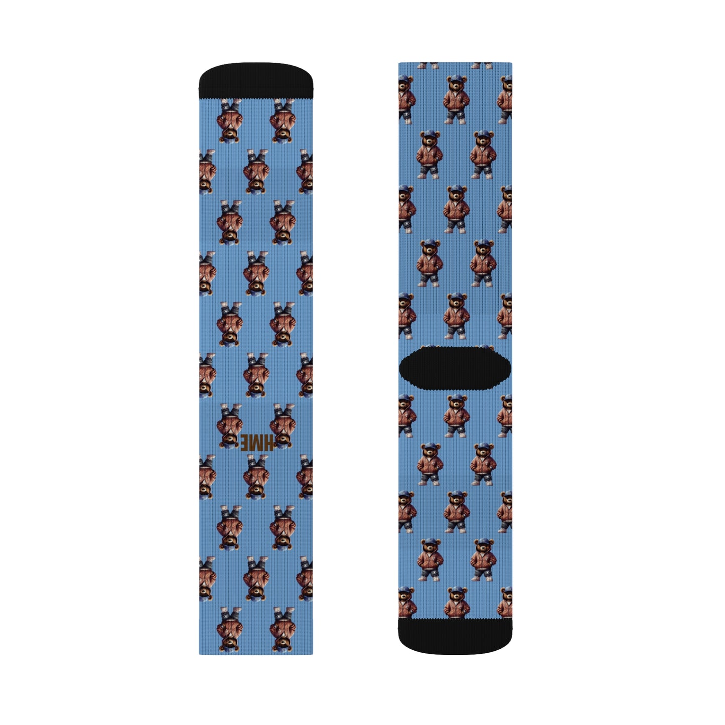 HME Bear Logo Collection Sublimation Socks