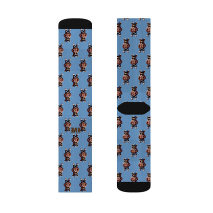 HME Bear Logo Collection Sublimation Socks