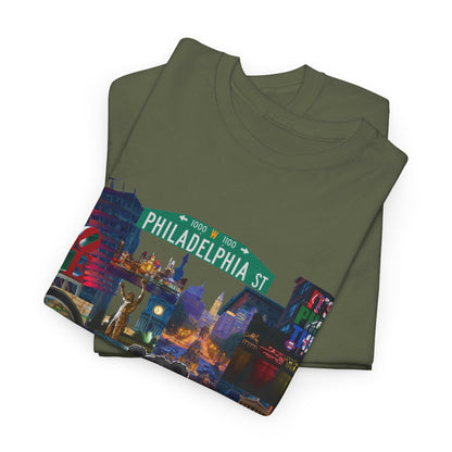 HME Rep Yo City (Philly) Collection Unisex Heavy Cotton Tee