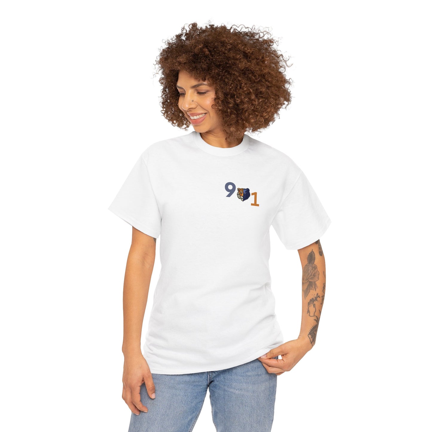 HME Rep Yo City (Memphis) 901 Collection Unisex Heavy Cotton Tee