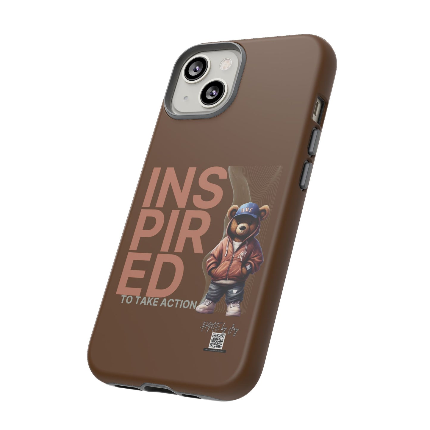 Phone Case - HME Bear Logo, Inspired to take action