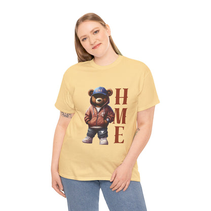 HME Bear Logo Collection Unisex Heavy Cotton Tee