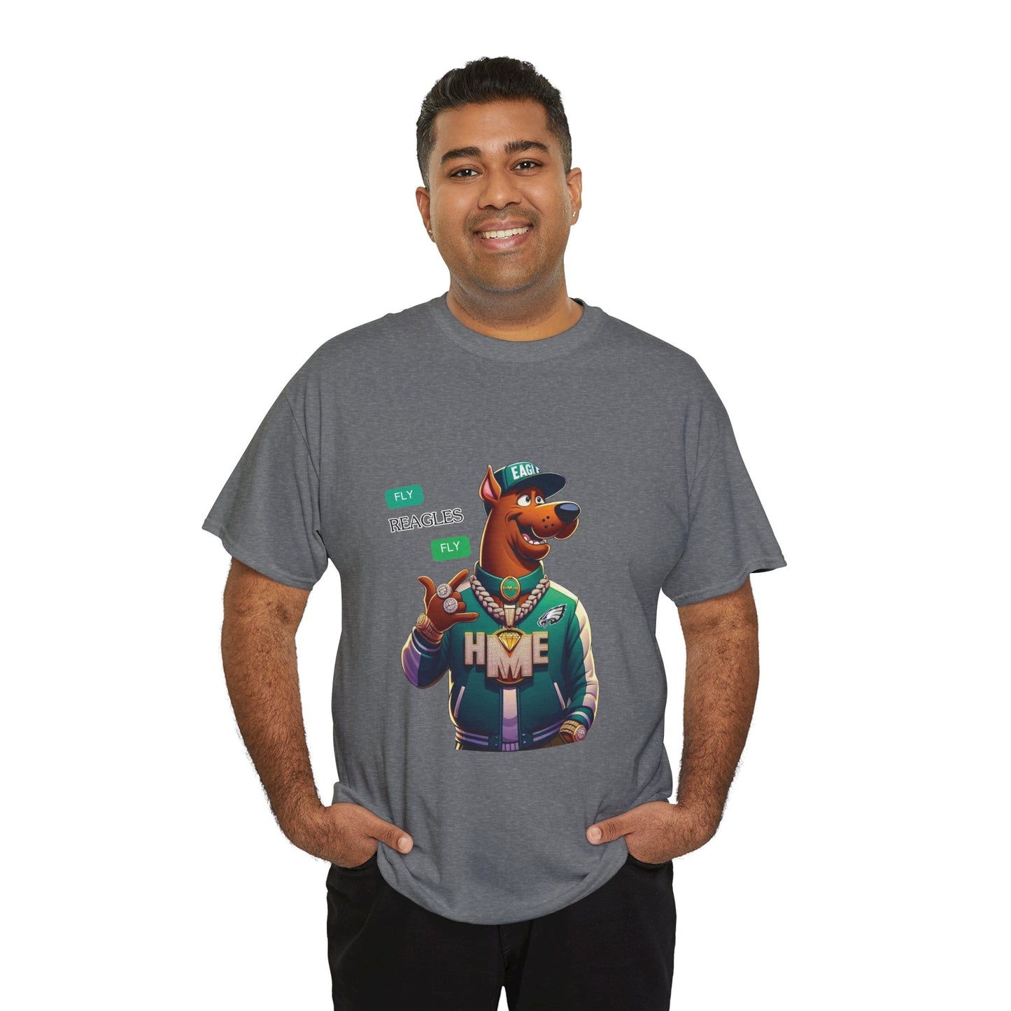 HME Scooby Doo Eagles Unisex Heavy Cotton Tee