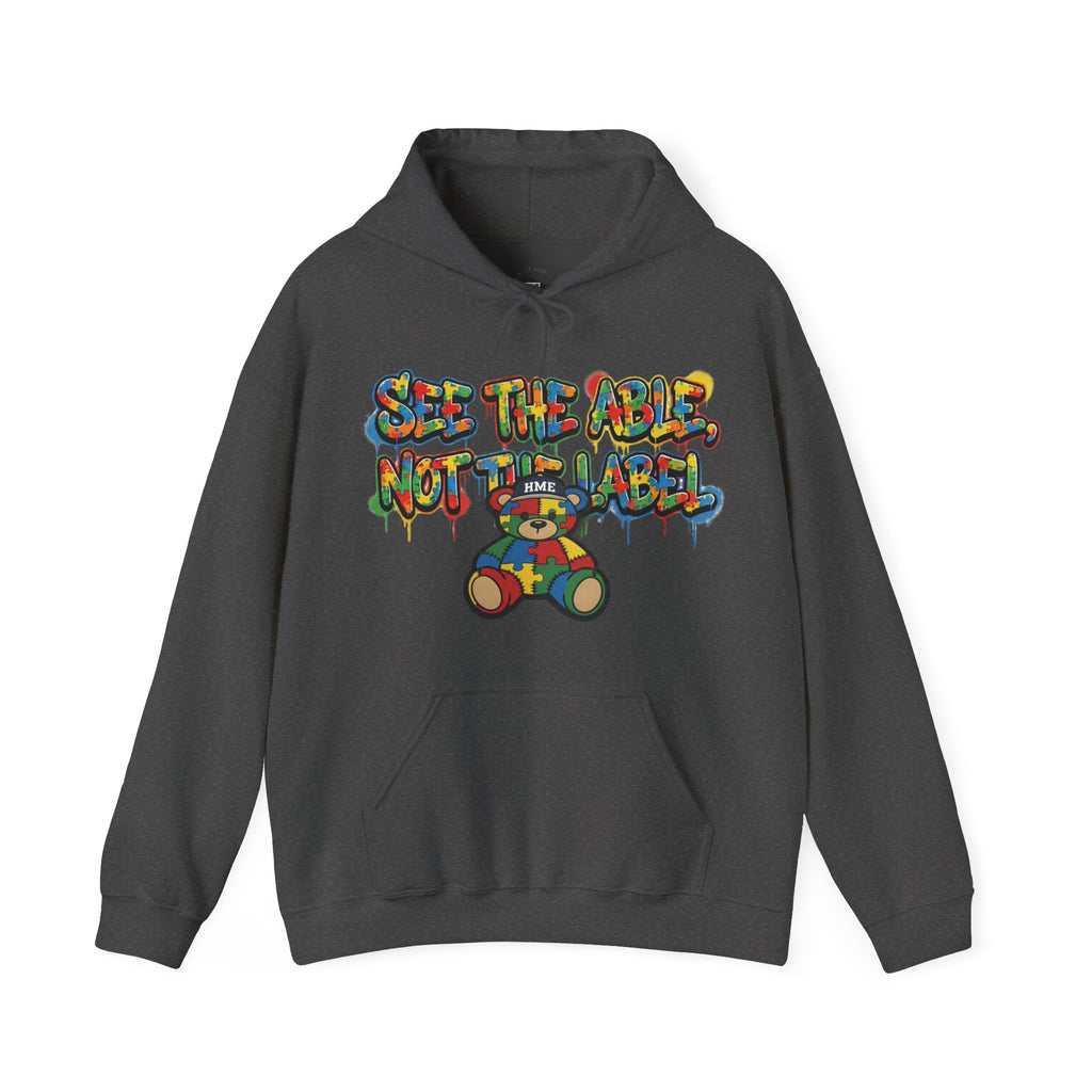 See the Able Not the Label – Autism Awareness Hoodie