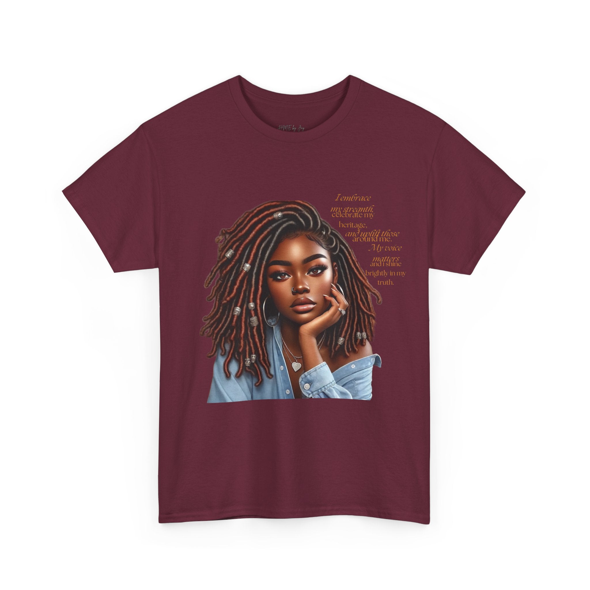 The Melanin Collection Unisex Heavy Cotton Tee