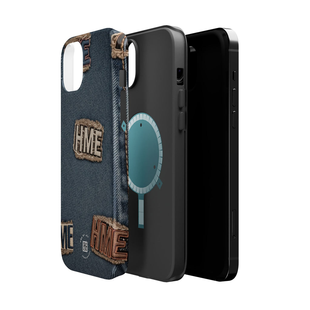 Denim HME Magnetic Impact-Resistant Case