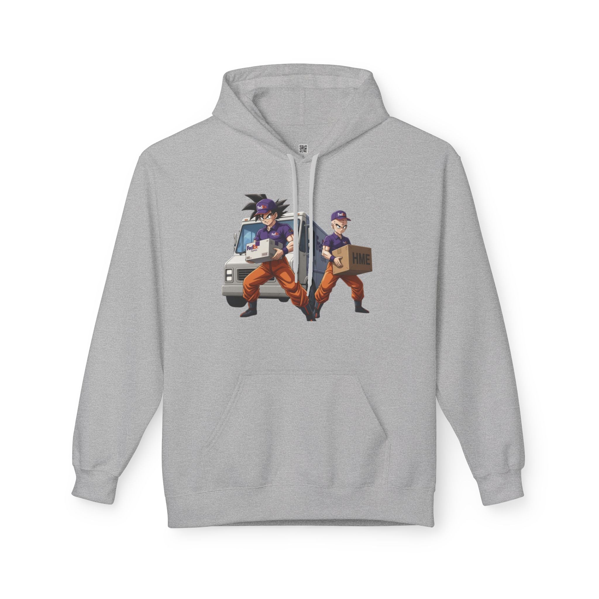 Anime-Inspired Midweight Fleece Hoodie for Fans