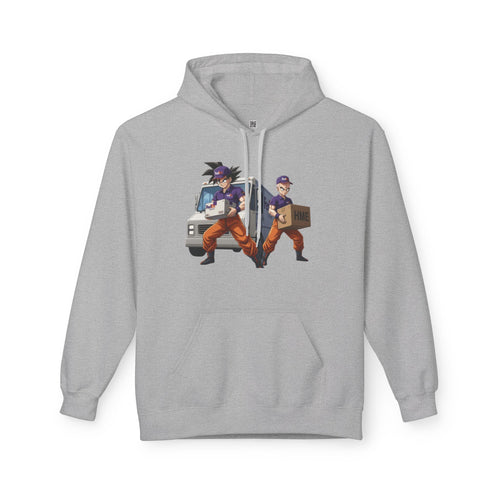 Anime-Inspired Midweight Fleece Hoodie for Fans