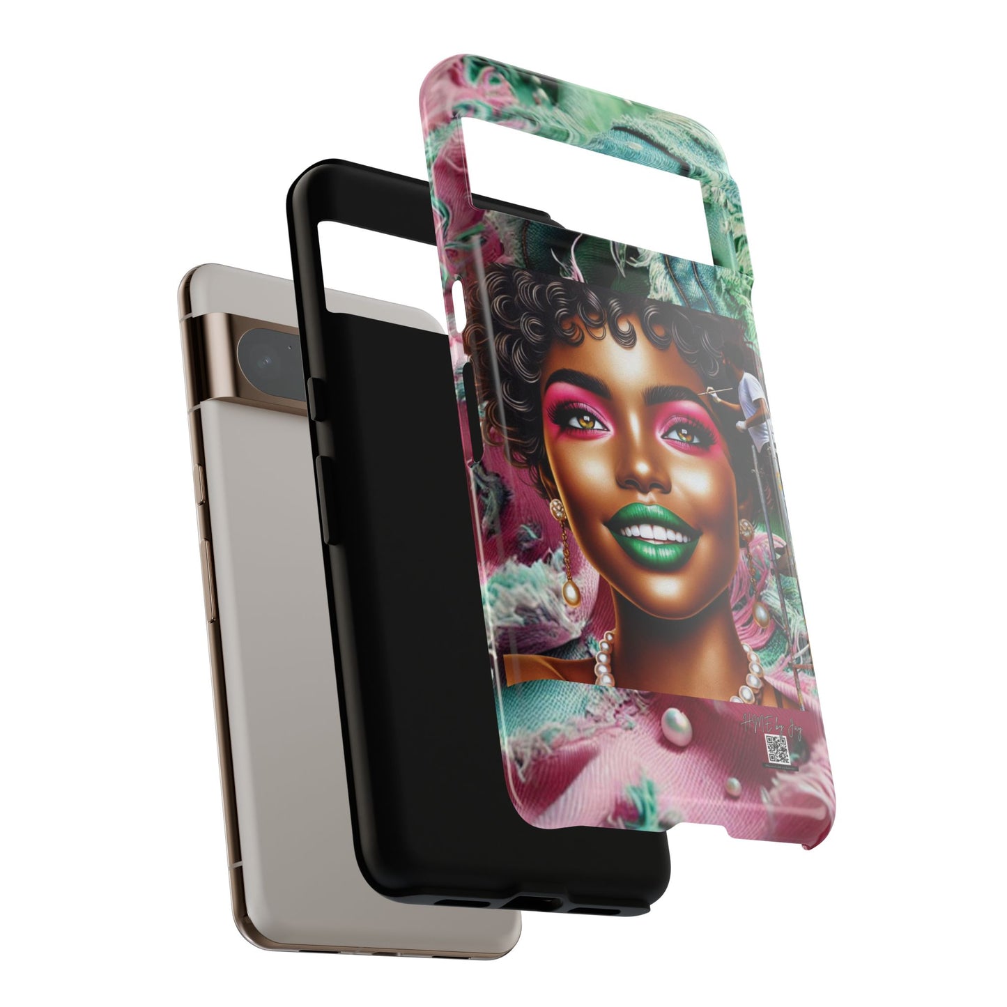 Phone Case - Ahnye's Melanin Collection Devine 9, AKA creation of beauty