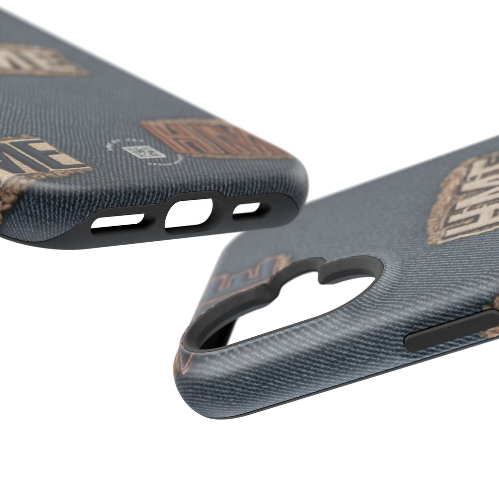 Denim HME Magnetic Impact-Resistant Case