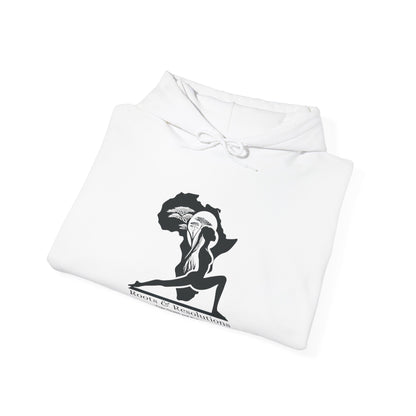 Yoga Health and Wellness Hoodie - Roots & Resolutions Brand Merch