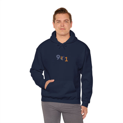 The Rep Yo City Collection Memphis (901) Unisex Heavy Blend™ Hooded Sweatshirt