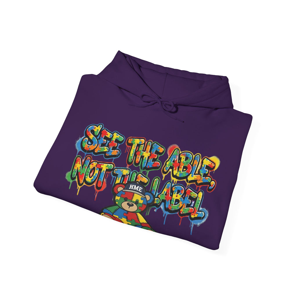 See the Able Not the Label – Autism Awareness Hoodie