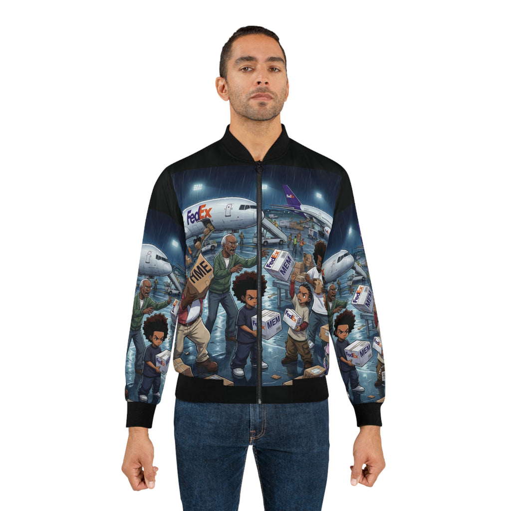 Boondocks x FedEx Crossover Bomber Jacket