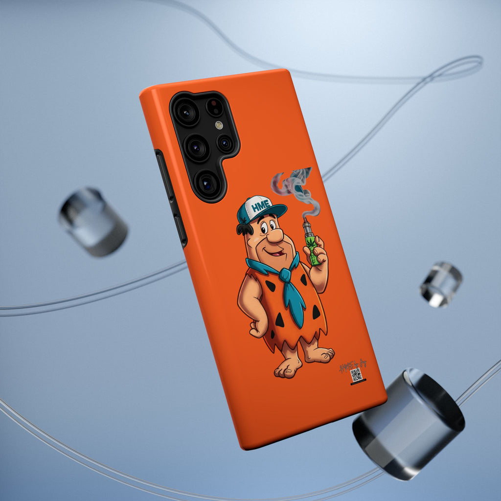 Phone Case - 420 Fred Flintstone with his THC Vape Pen Design