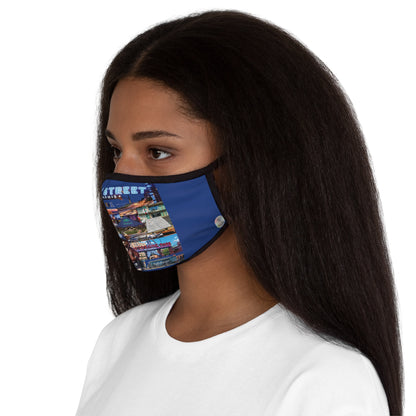 Rep Yo City Memphis Dark Blue Fitted 2 layer Polyester Face Mask