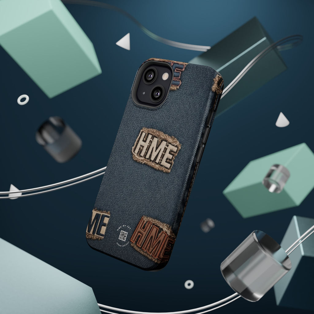 Denim HME Magnetic Impact-Resistant Case