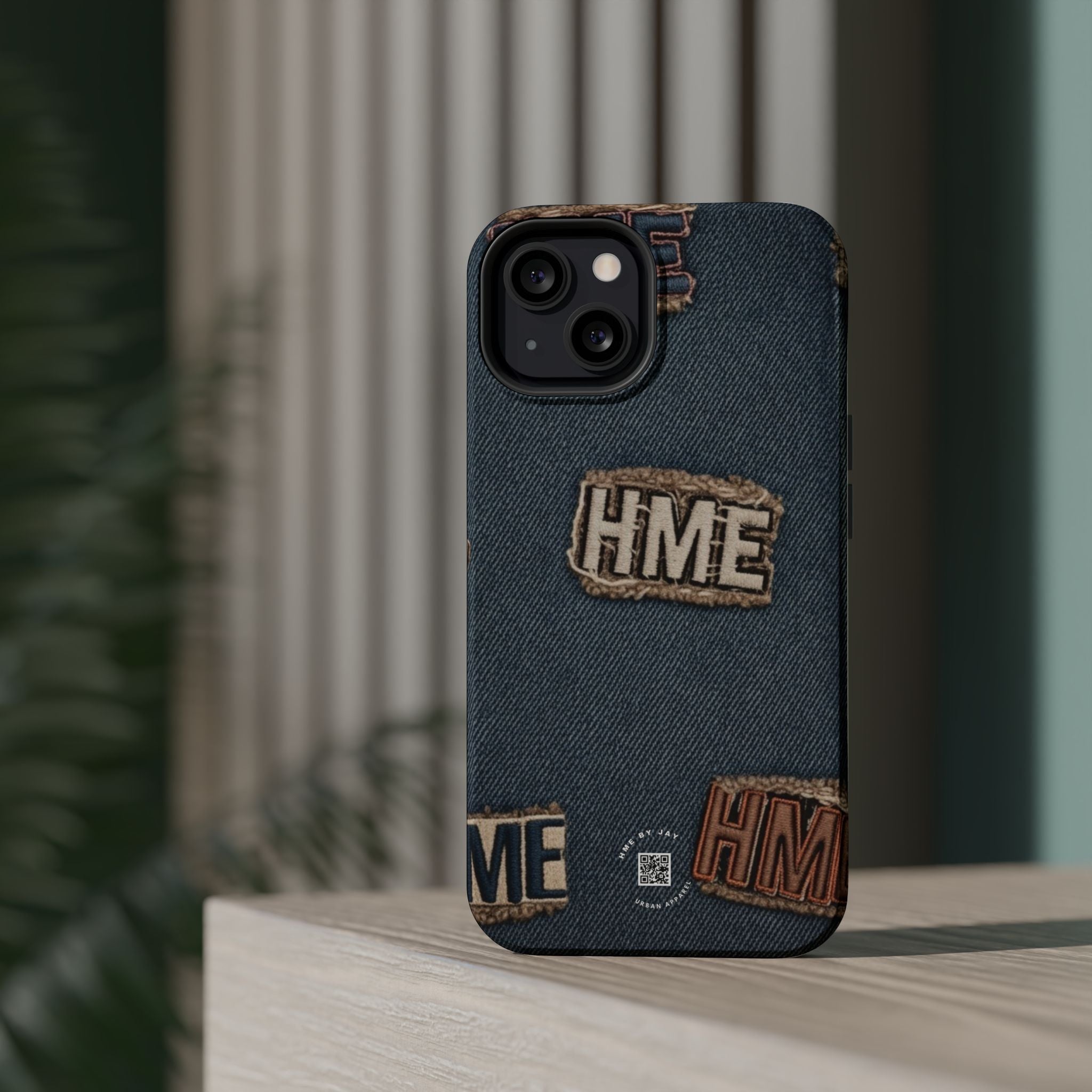 Denim HME Magnetic Impact-Resistant Case