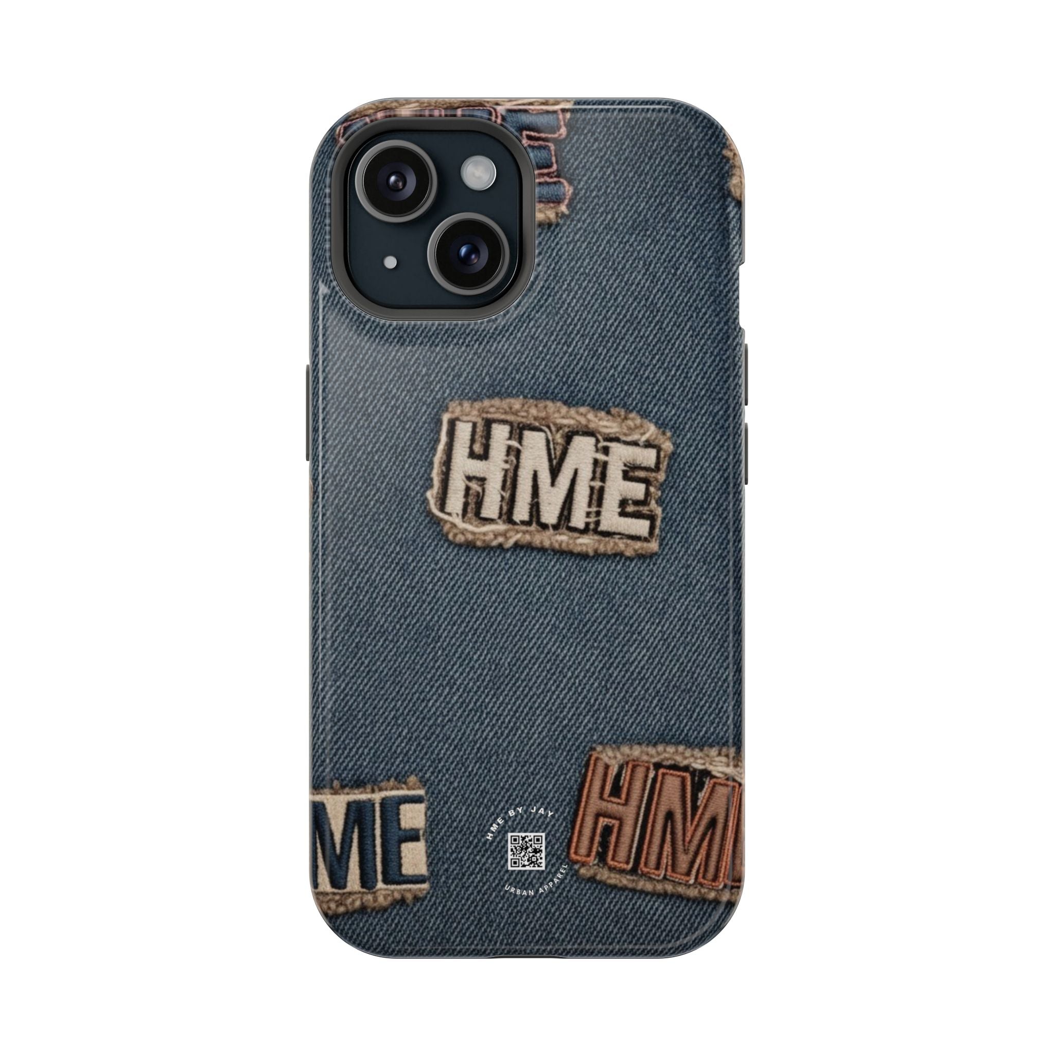 Denim HME Magnetic Impact-Resistant Case