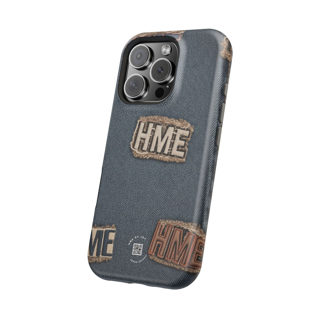Denim HME Magnetic Impact-Resistant Case