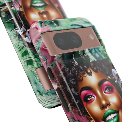 Phone Case - Ahnye's Melanin Collection Devine 9, AKA creation of beauty