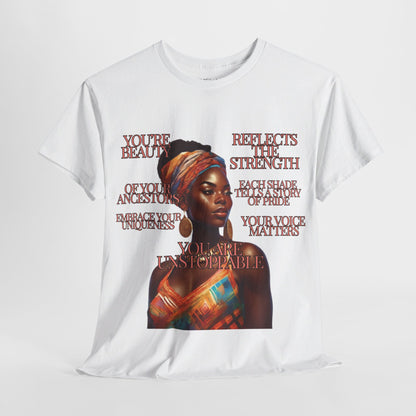 Ahnye’s Melanin Collection Graphic Tee - You are unstoppable