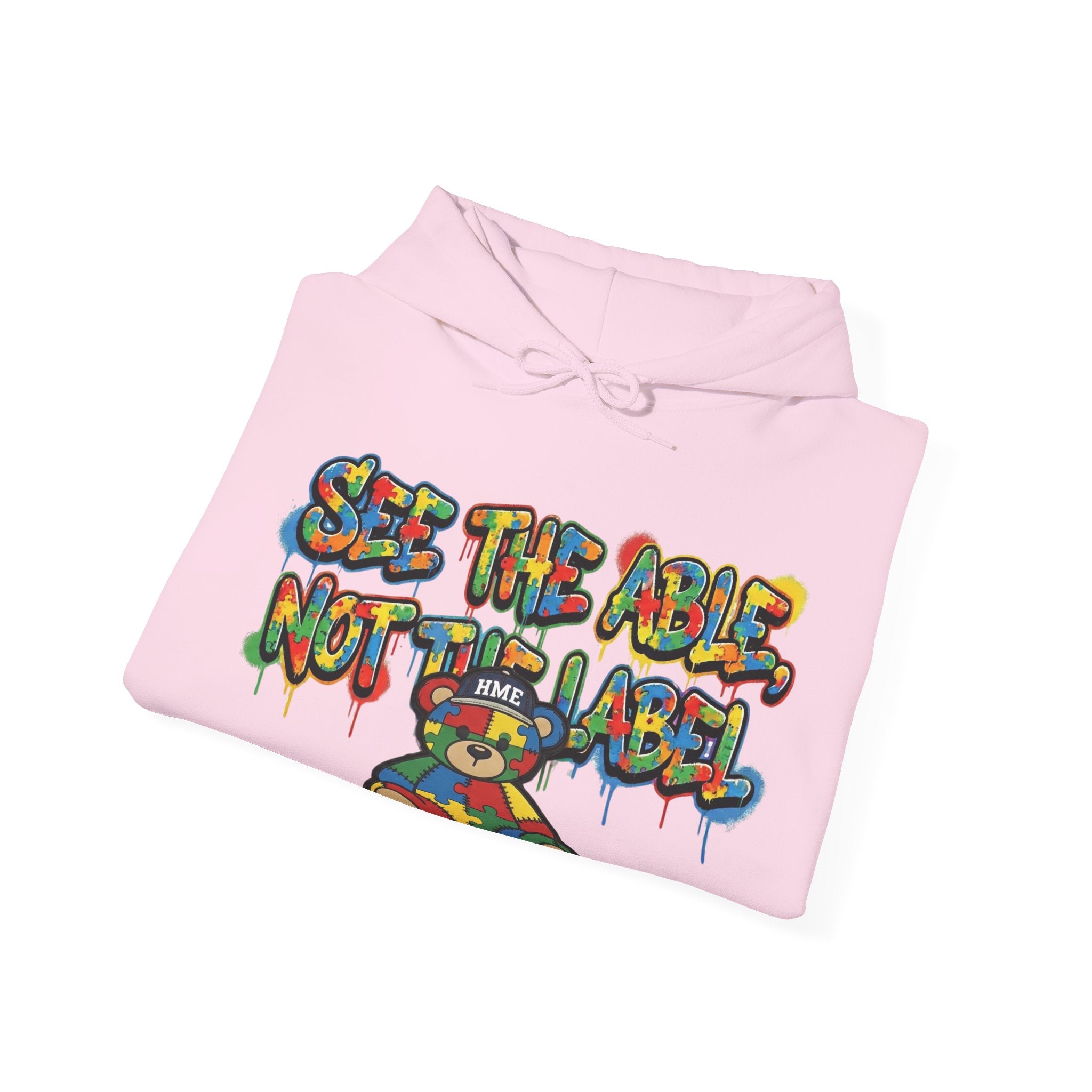 See the Able Not the Label – Autism Awareness Hoodie