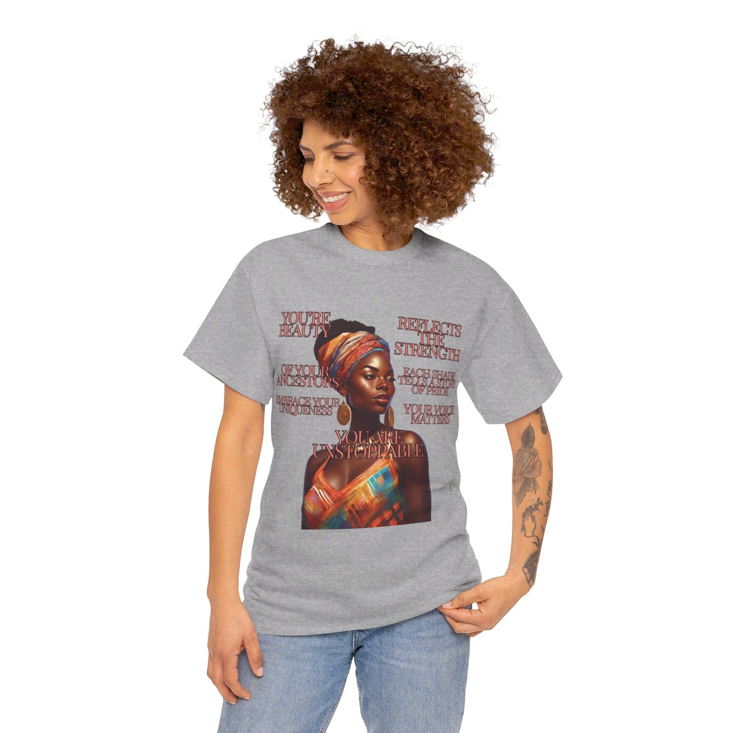 Ahnye’s Melanin Collection Graphic Tee - You are unstoppable