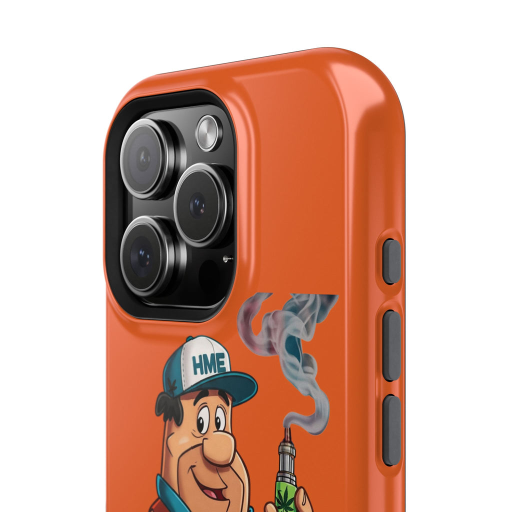 Phone Case - 420 Fred Flintstone with his THC Vape Pen Design