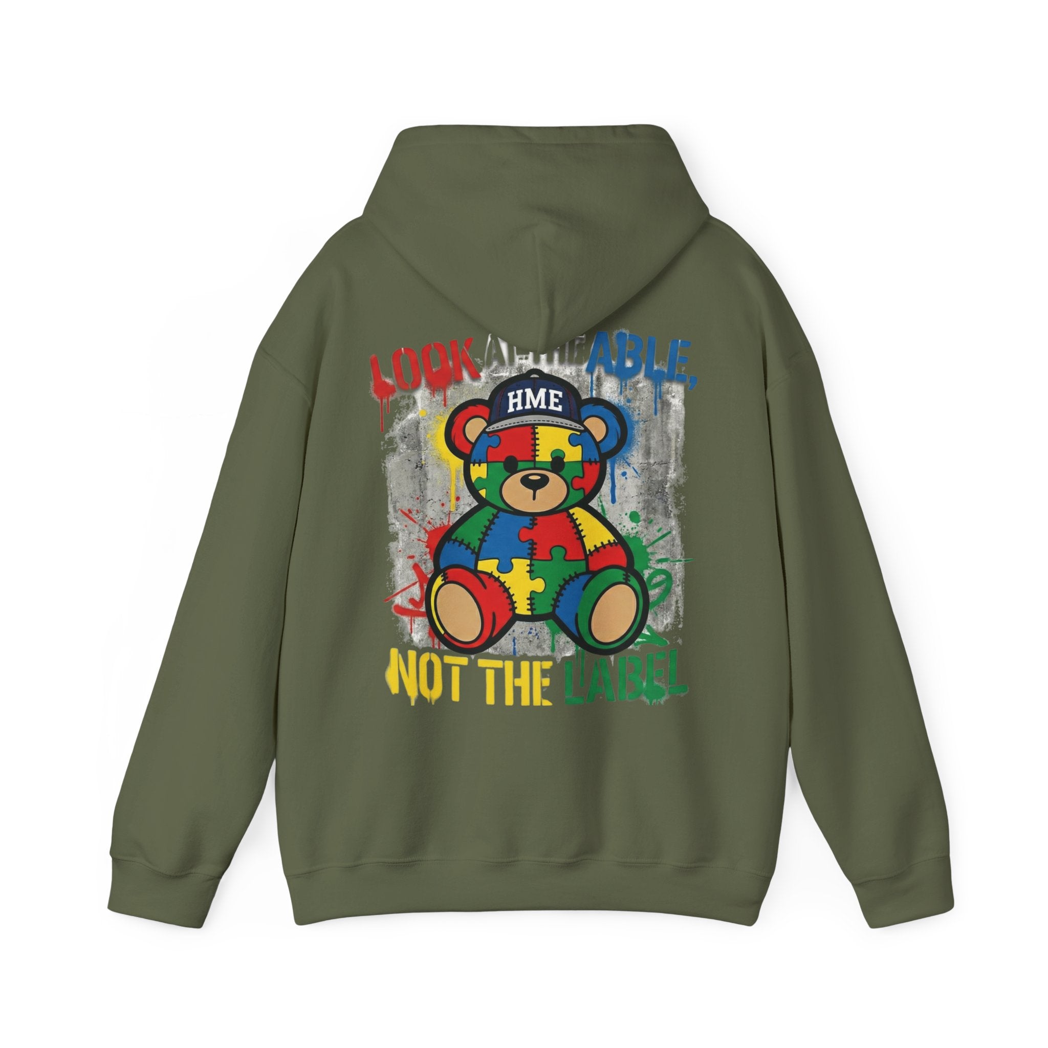 Look at the Able Not the Label – Autism Awareness Hoodie