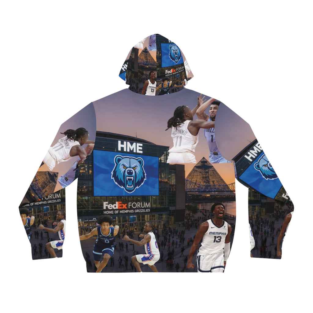 NBA Full-Zip Hoodie Memphis Grizzlies Jaren Jackson Jr Scotty Pippen Jr Jalen Wells Design