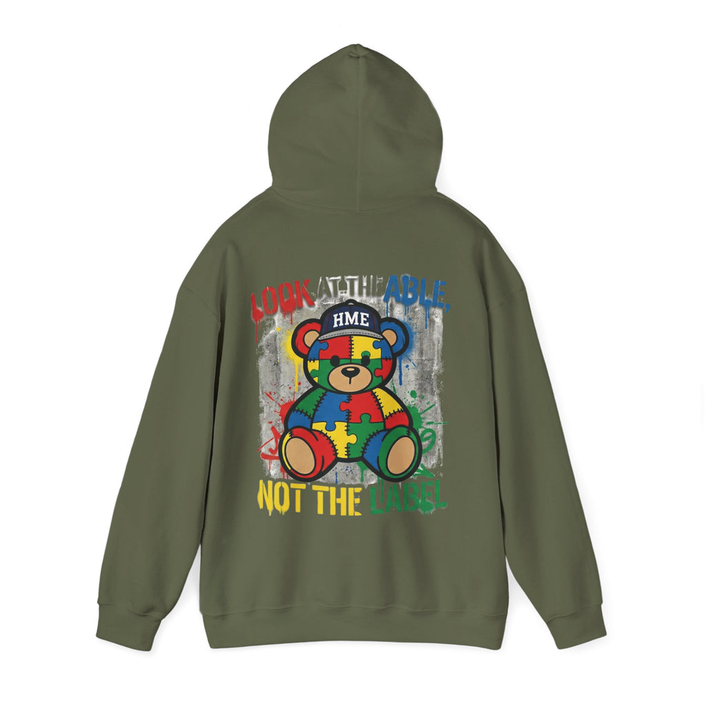 Look at the Able Not the Label – Autism Awareness Hoodie