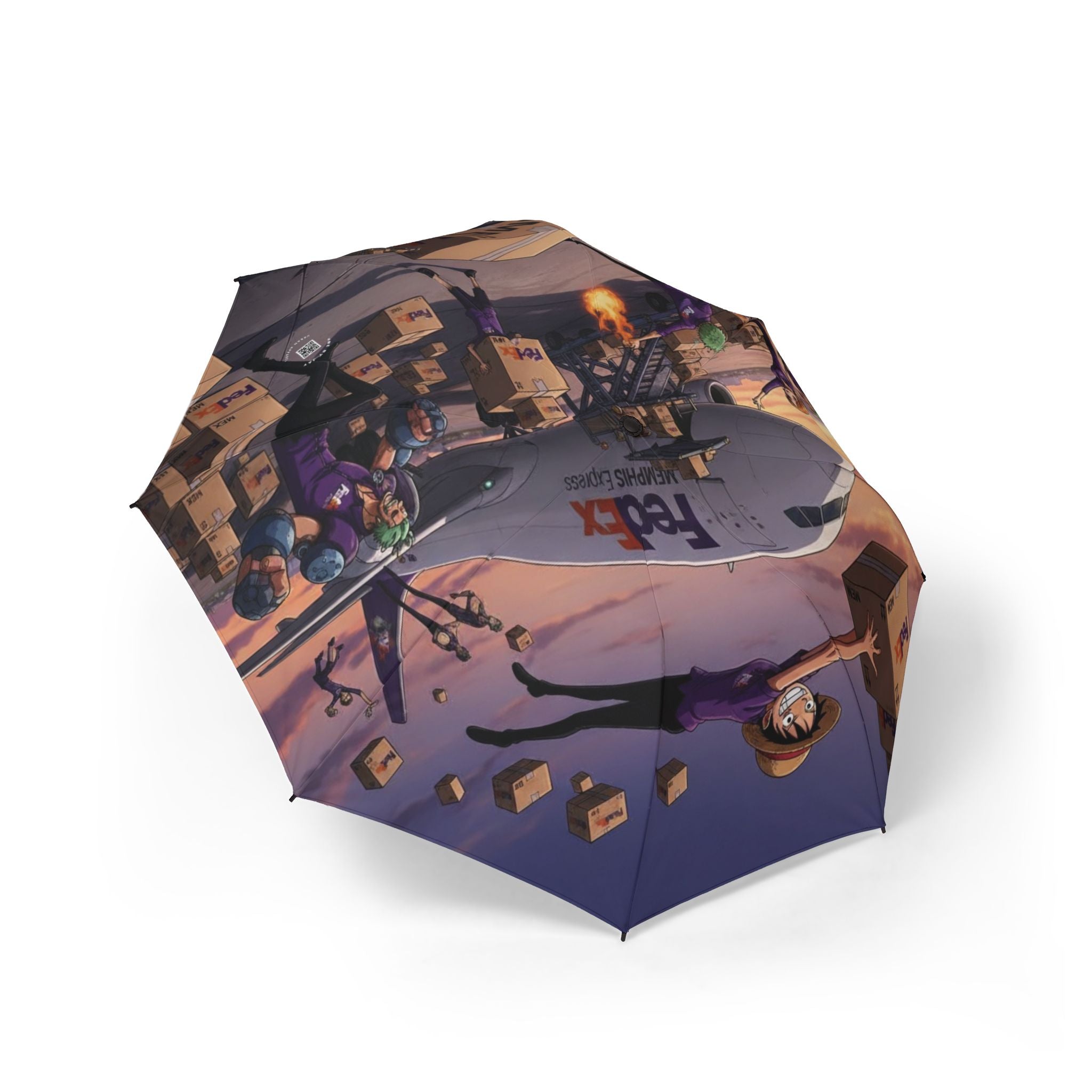 Umbrella - One Piece Anime FedEx Crossover Design
