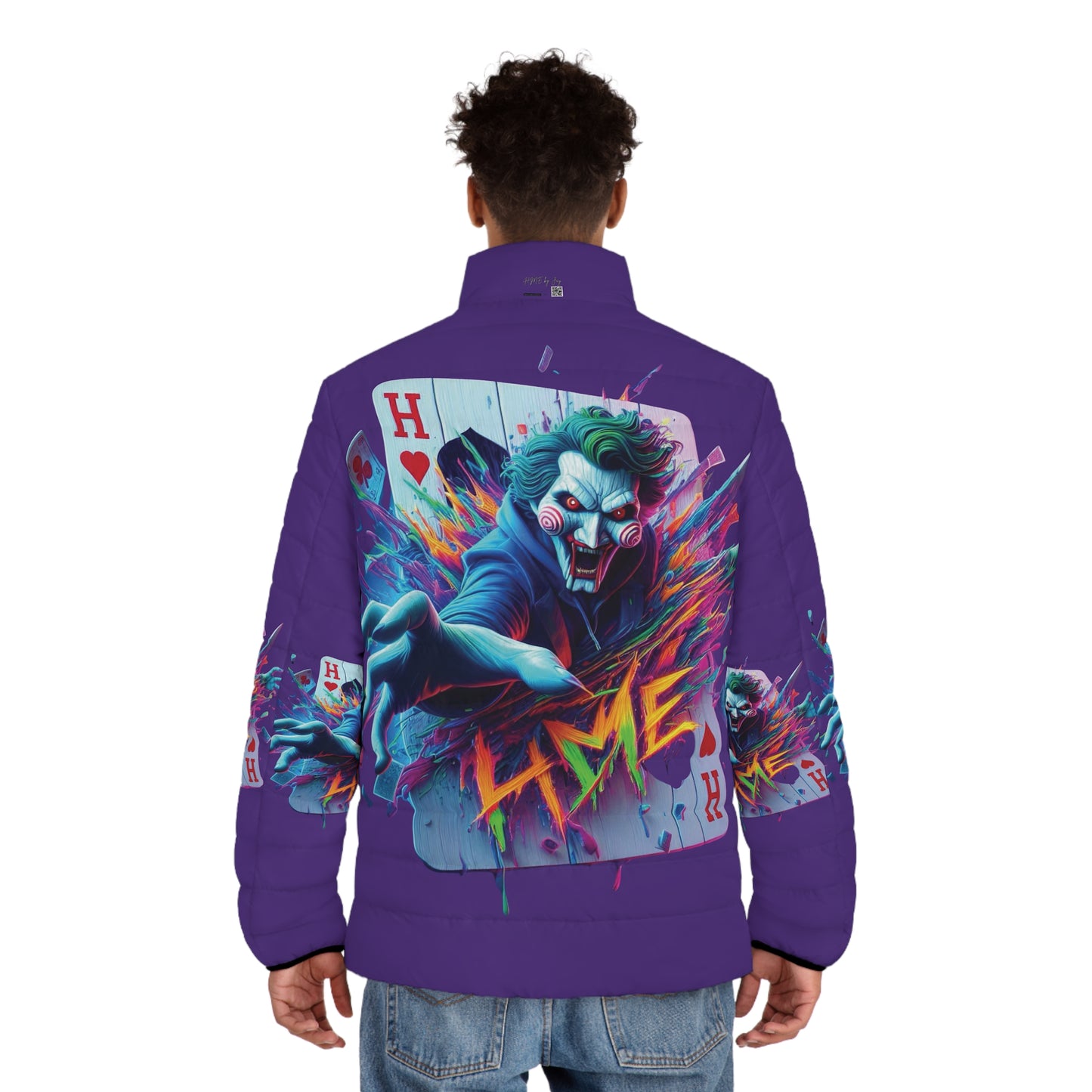 Puffer Jacket - Purple Special Edition Jigsaw for Horror & Pop Culture Enthusiasts