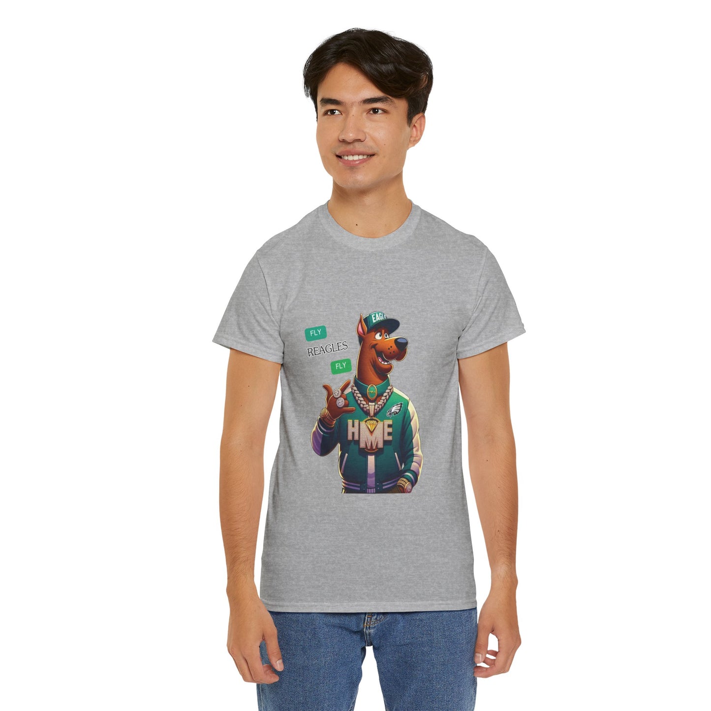 HME Scooby Doo Eagles Unisex Heavy Cotton Tee