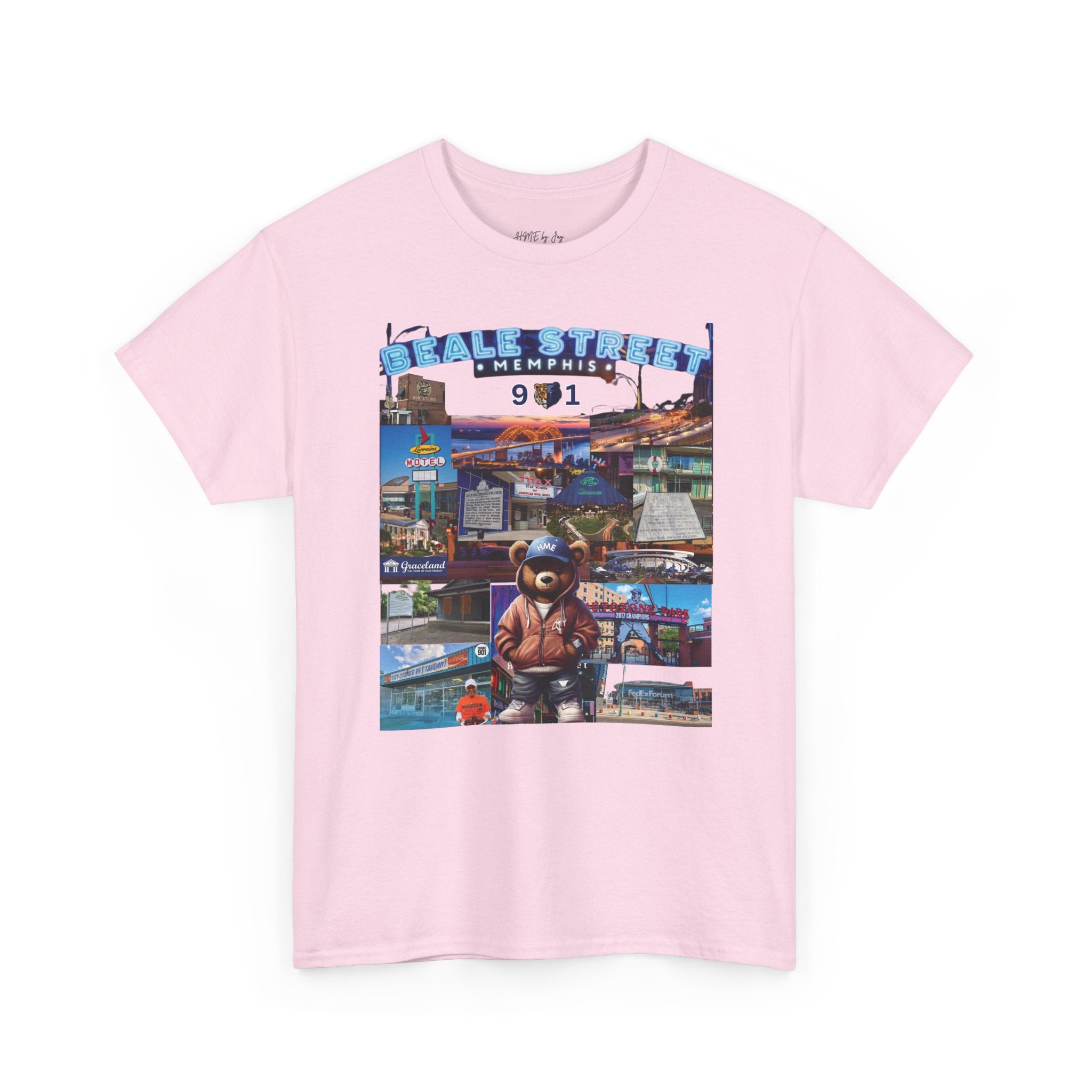 HME Rep Yo City (Memphis) Collection Unisex Heavy Cotton Tee