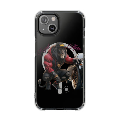 Magnetic Clear Impact Cases – Royal Auto King Design