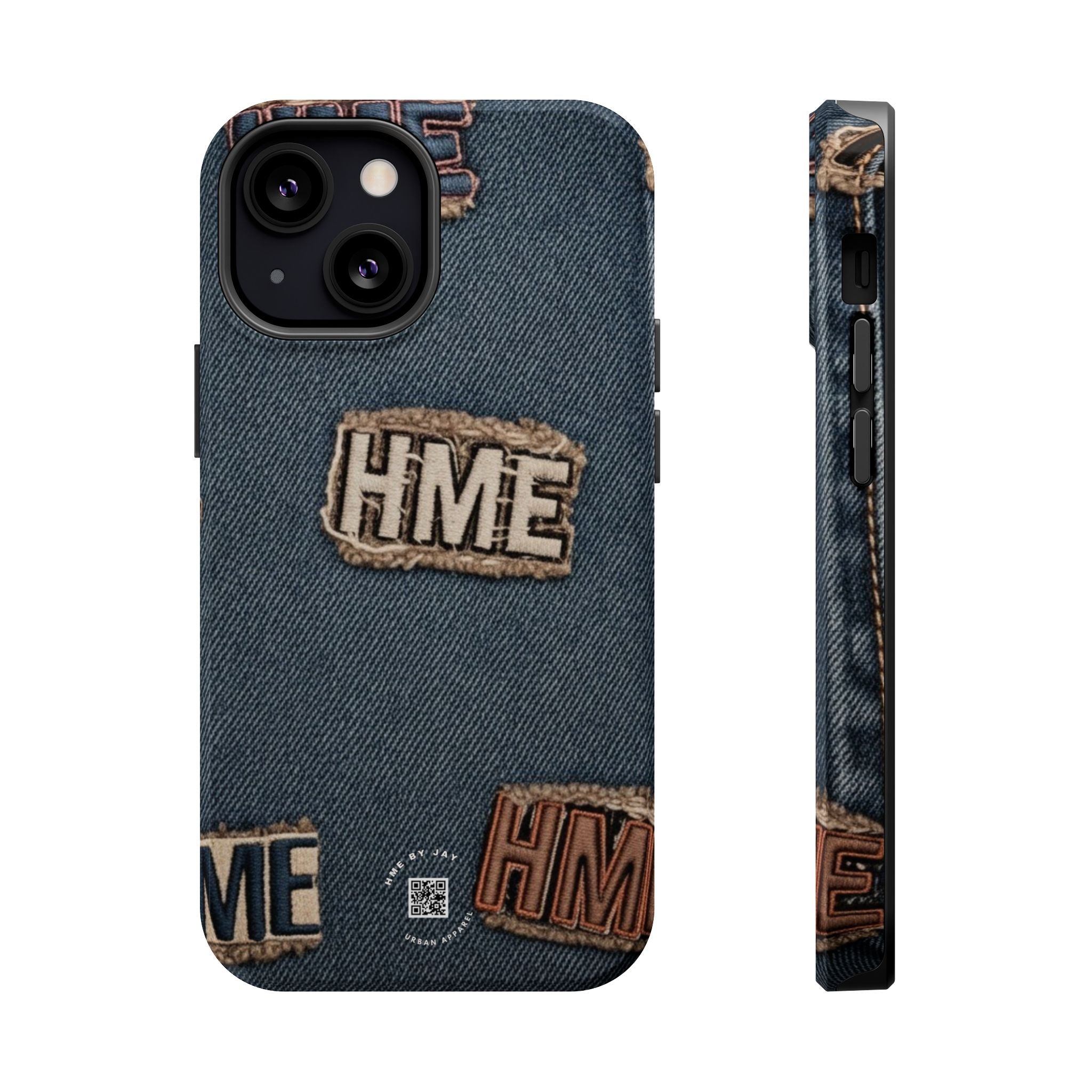 Denim HME Magnetic Impact-Resistant Case