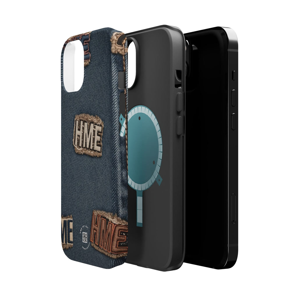 Denim HME Magnetic Impact-Resistant Case