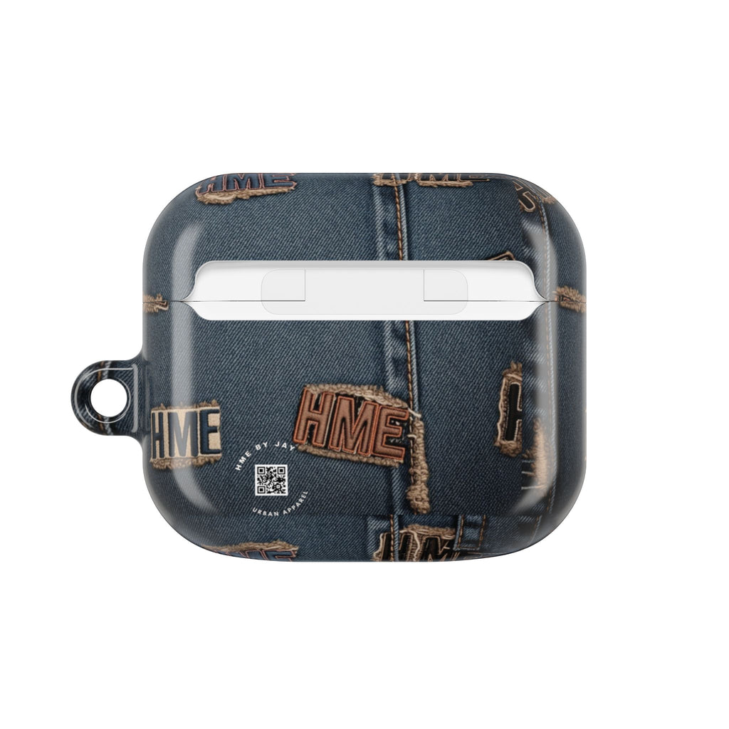 AirPod Cases - Stressed Denim HME Patches
