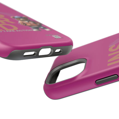 Phone Cases - HME Logo Bear, Inspired to take action Pink