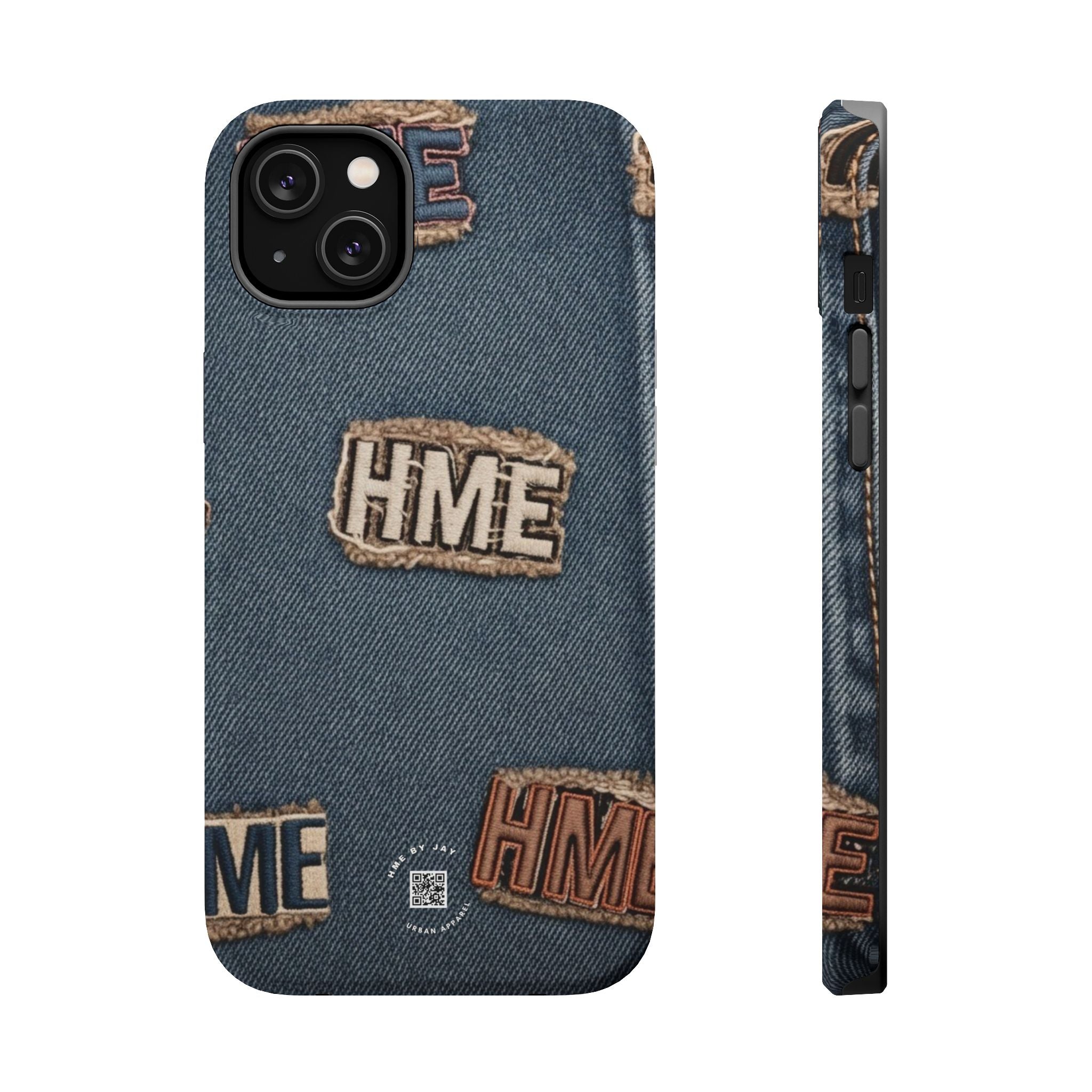 Denim HME Magnetic Impact-Resistant Case