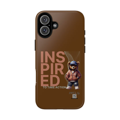 Phone Case - HME Bear Logo, Inspired to take action