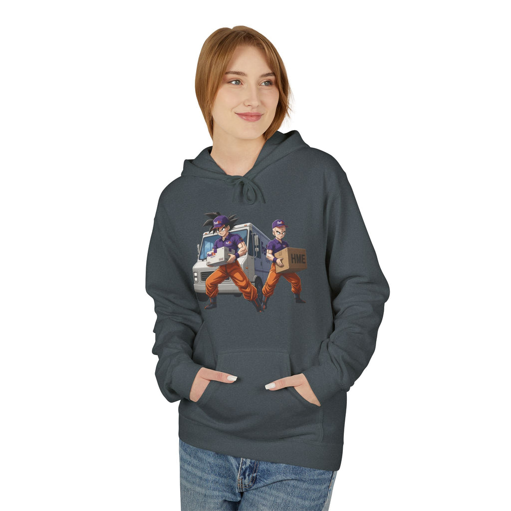 Anime-Inspired Midweight Fleece Hoodie for Fans