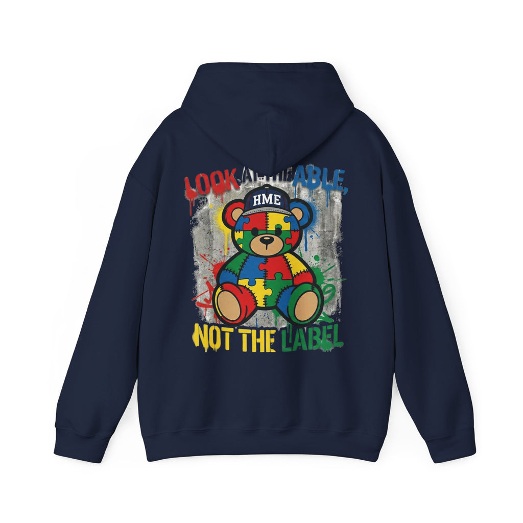 Look at the Able Not the Label – Autism Awareness Hoodie
