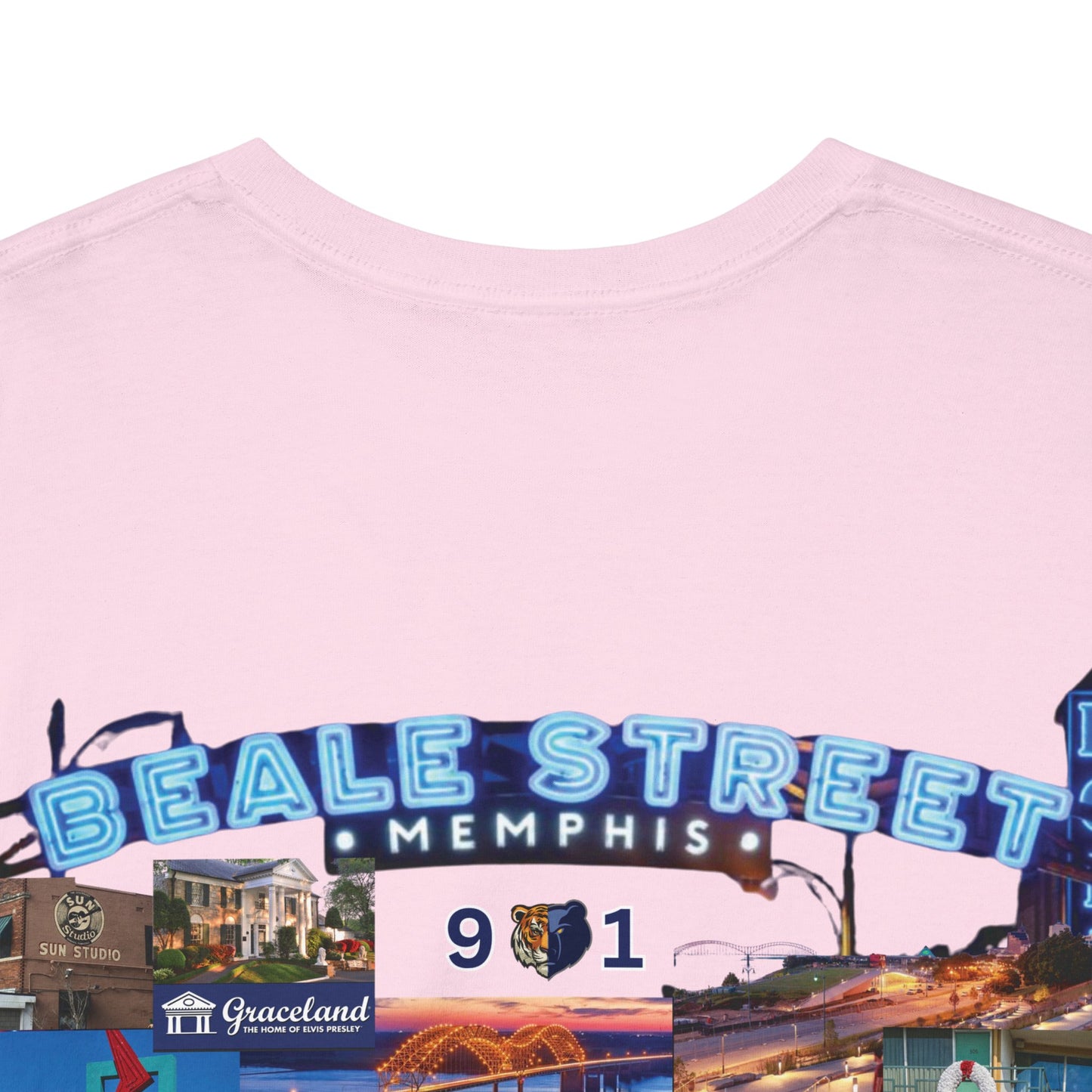 HME Rep Yo City (Memphis) 901 Collection Unisex Heavy Cotton Tee