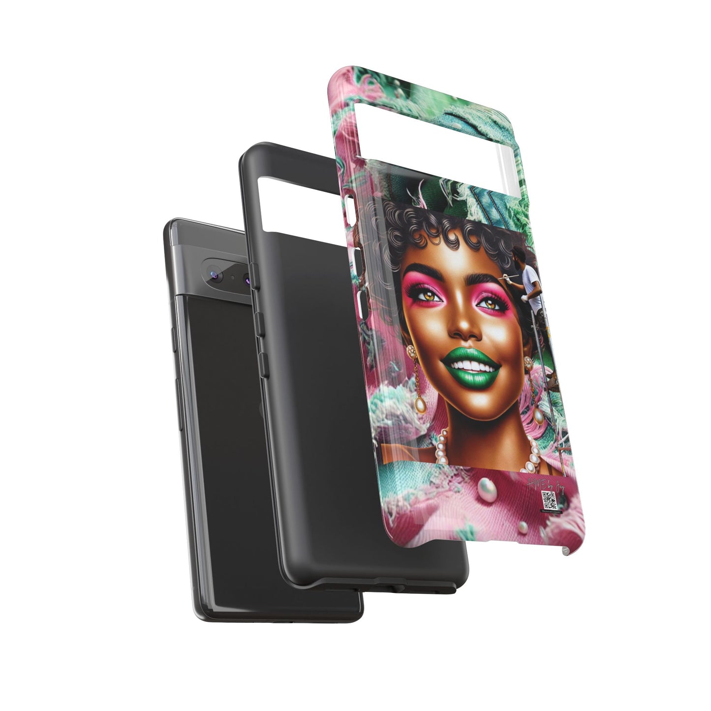 Phone Case - Ahnye's Melanin Collection Devine 9, AKA creation of beauty