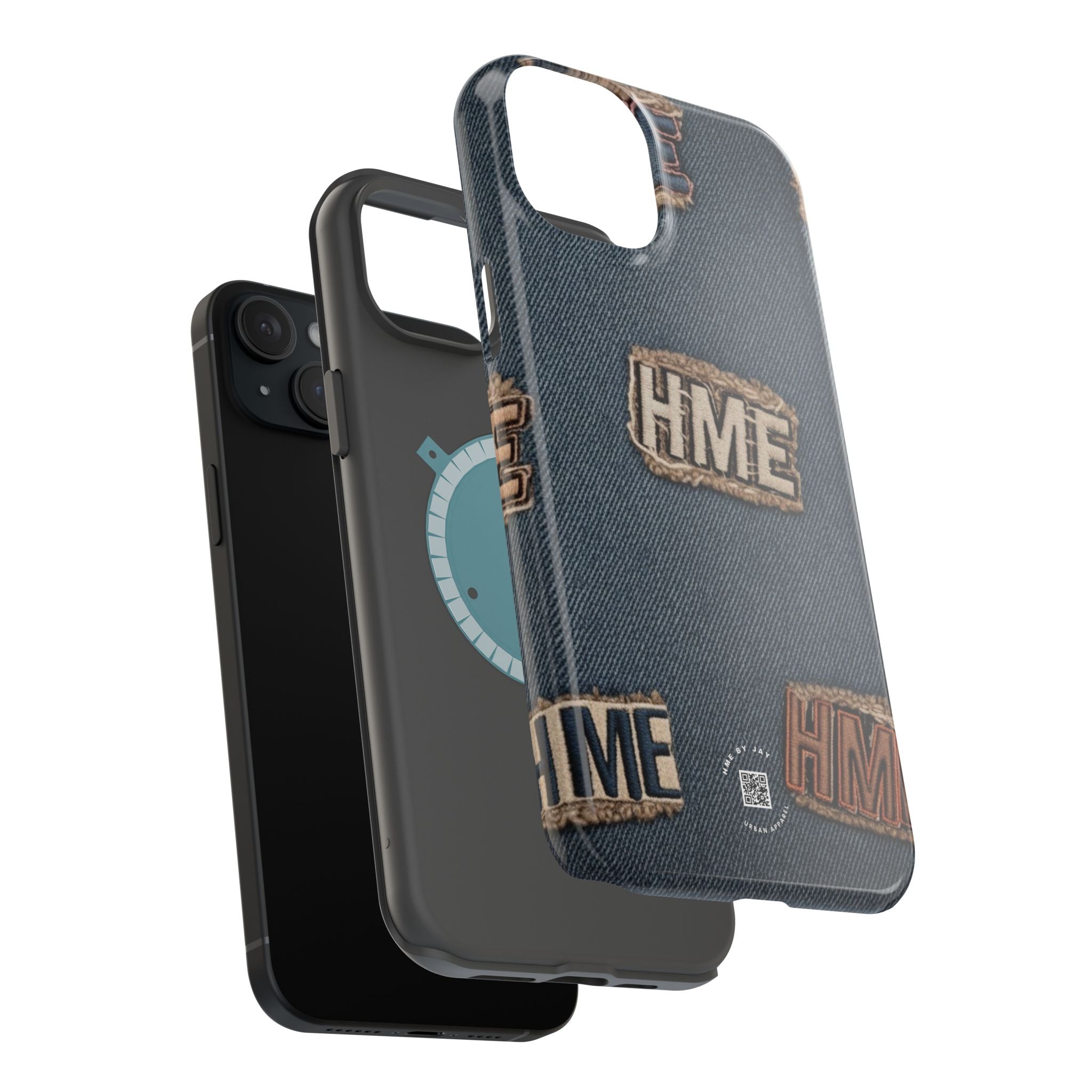 Denim HME Magnetic Impact-Resistant Case