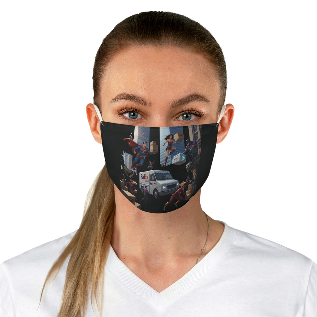 Face Mask - Justice League FedEx Express Delivery Design