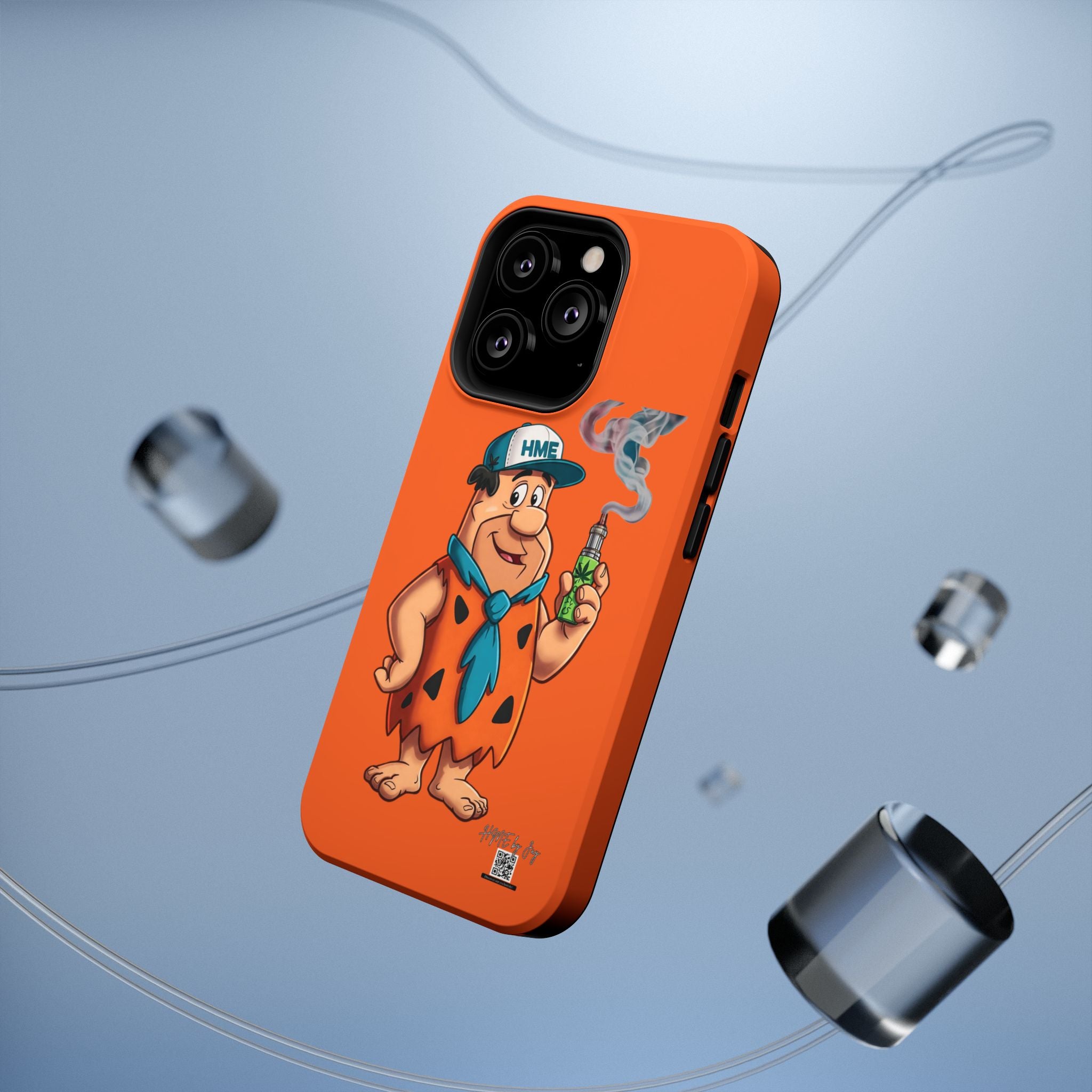 Phone Case - 420 Fred Flintstone with his THC Vape Pen Design